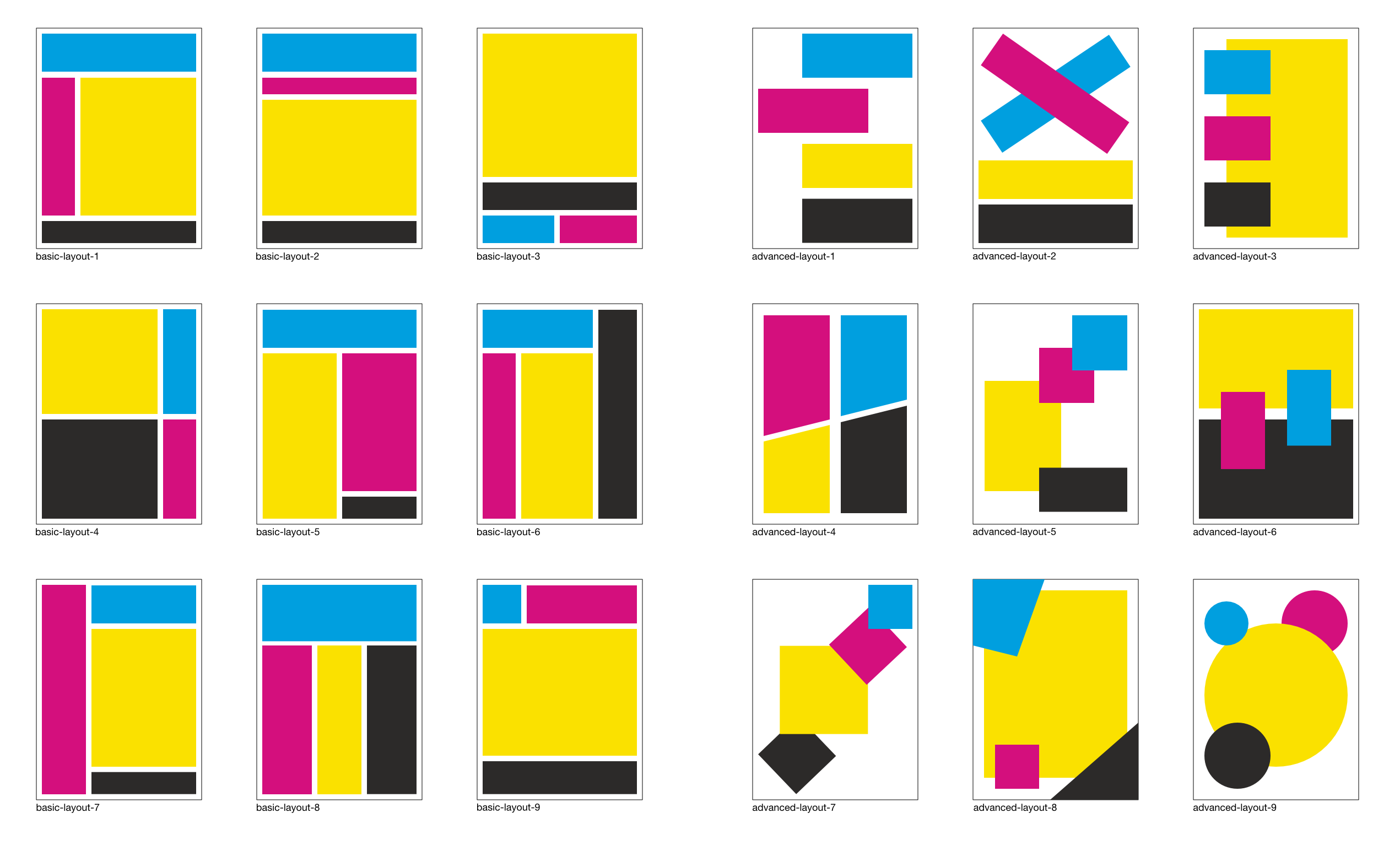 The client layout in css